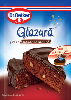 Glazura ciocolata alba dr oetker